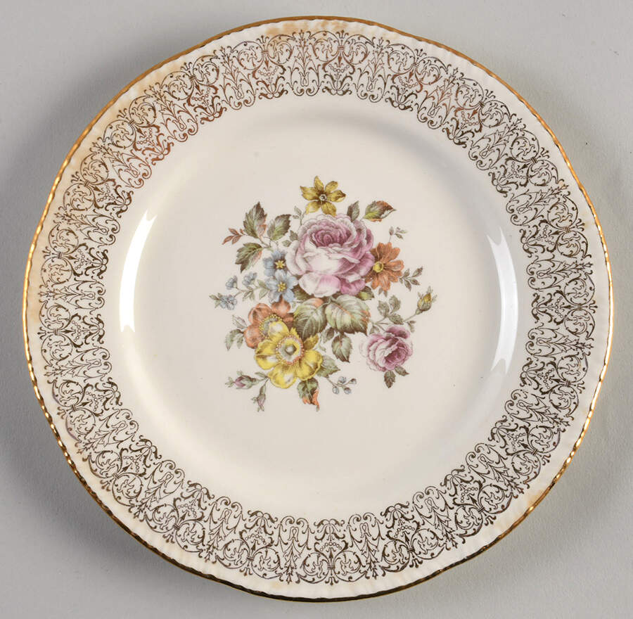 Monticello Dessert/Pie Plate by Homer Laughlin -1