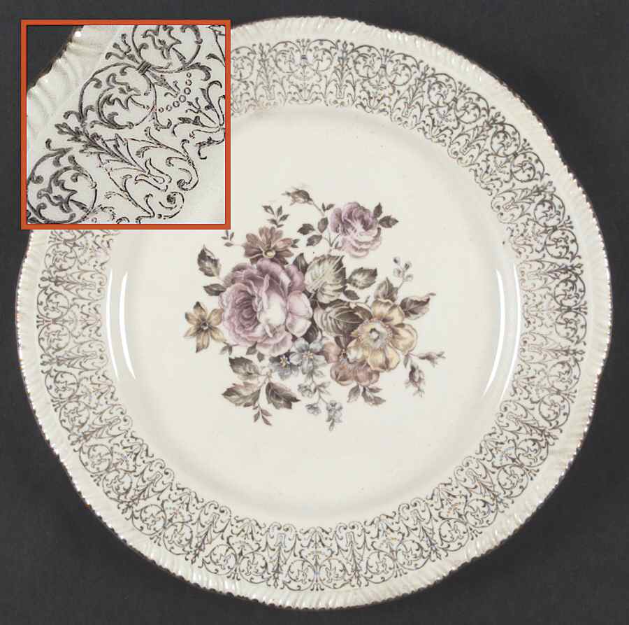 Monticello Dinner Plate by Homer Laughlin -1