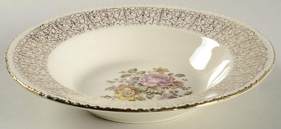 Monticello Rim Soup Bowl by Homer Laughlin -1