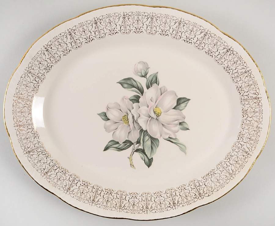 HLC87 13" Oval Serving Platter by Homer Laughlin -1