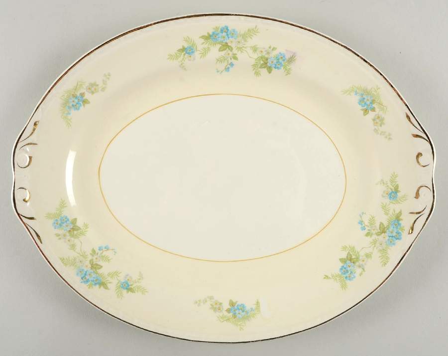 G3381 11" Oval Serving Platter by Homer Laughlin -1