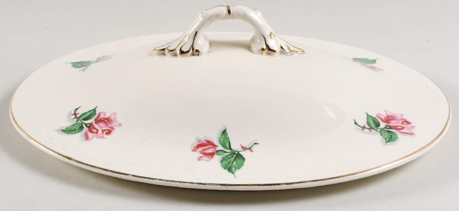 G3528 Lid for Oval Vegetable by Homer Laughlin -1