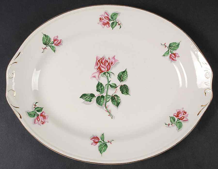 G3528 11" Oval Serving Platter by Homer Laughlin -1