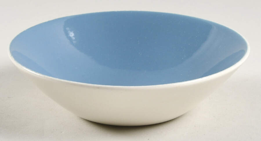 Blue Duchess Fruit/Dessert (Sauce) Bowl by Homer Laughlin -1
