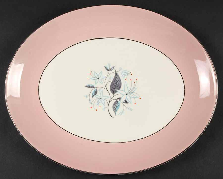 HLS301 13" Oval Serving Platter by Homer Laughlin -1