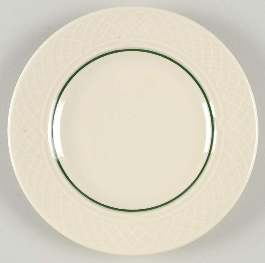 Jade Green Bread & Butter Plate by Homer Laughlin -1