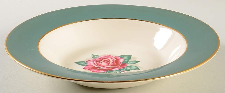 JCP141 Rim Soup Bowl by Homer Laughlin -1