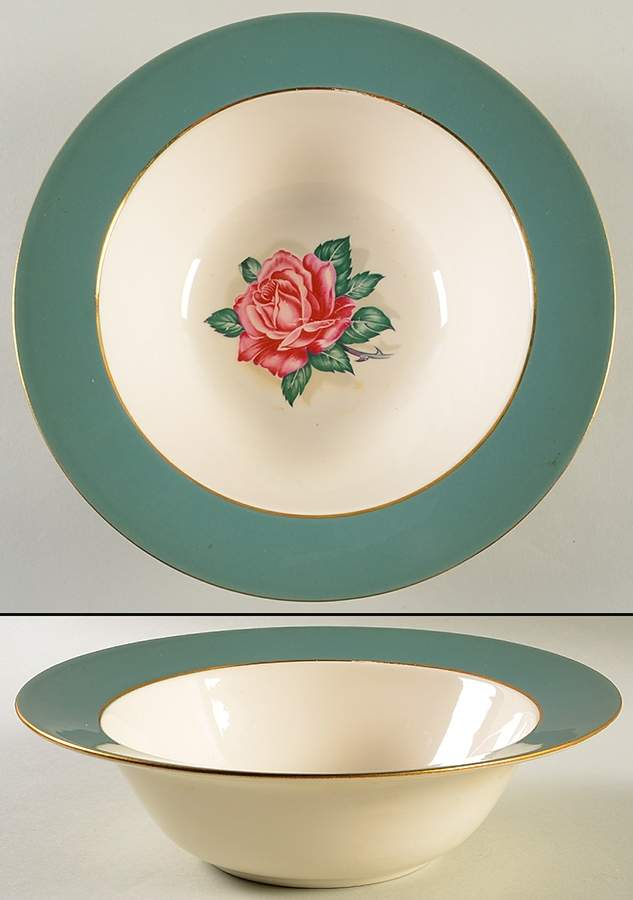 JCP141 9" Round Vegetable Bowl by Homer Laughlin -1