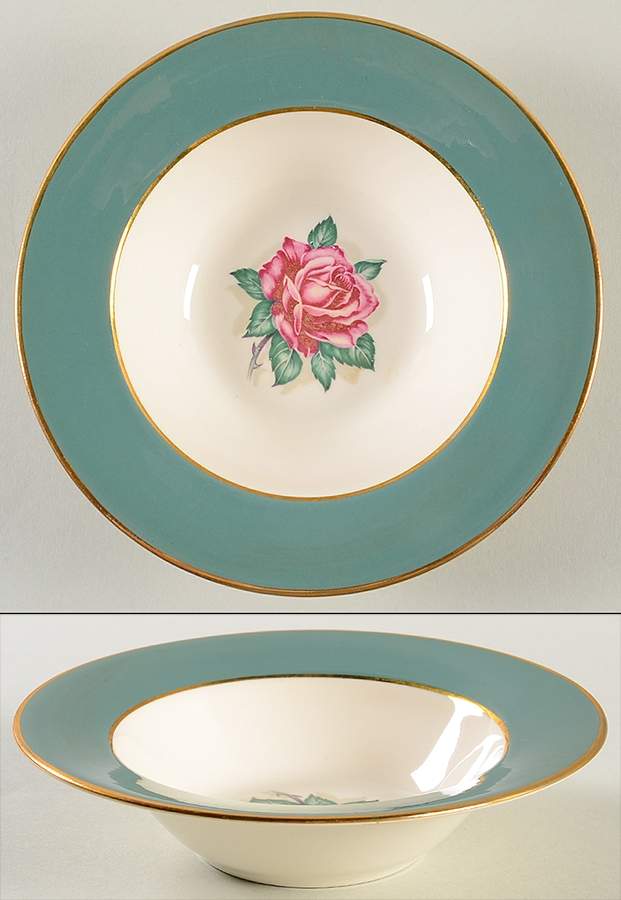 JCP141 Rim Fruit/Dessert (Sauce) Bowl by Homer Laughlin -1