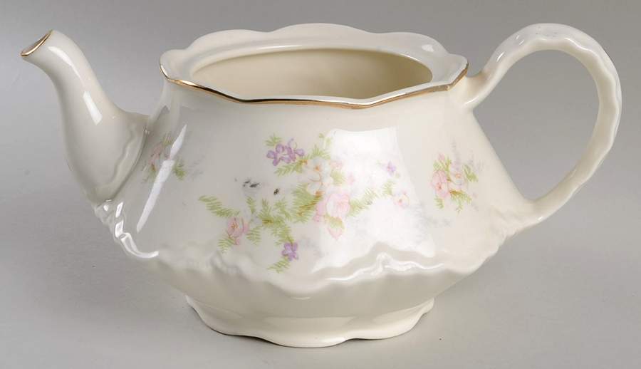 Jean Teapot No Lid by Homer Laughlin -1