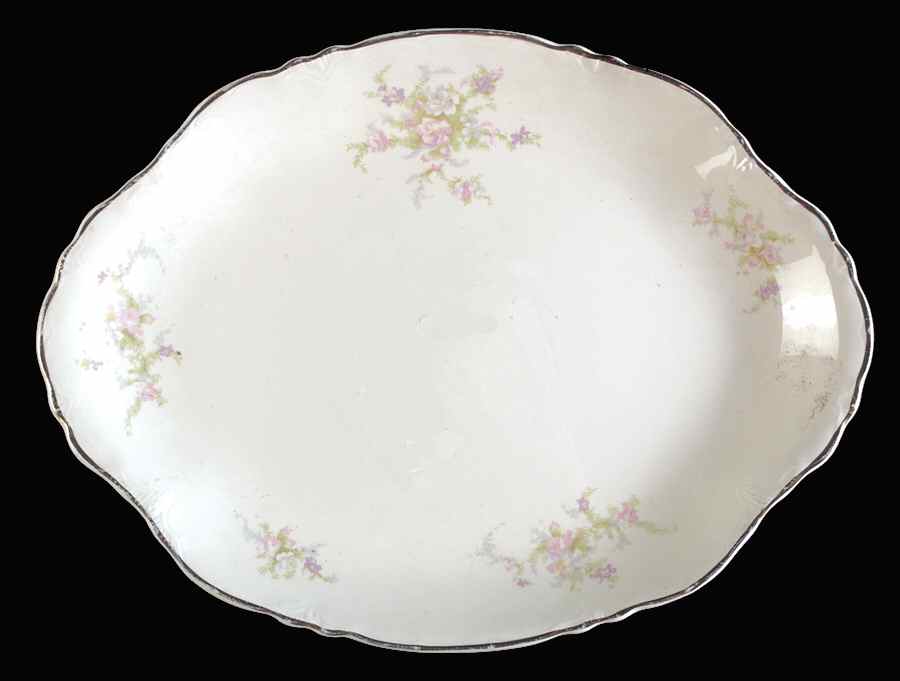 Jean 15" Oval Serving Platter by Homer Laughlin -1