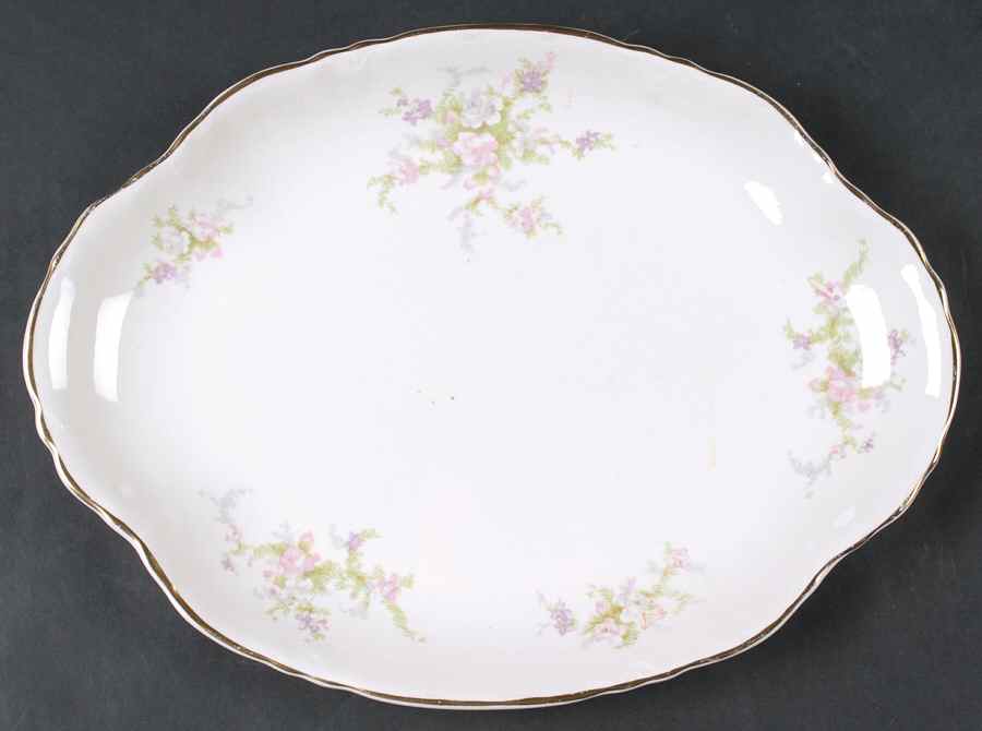 Jean 13" Oval Serving Platter by Homer Laughlin -1