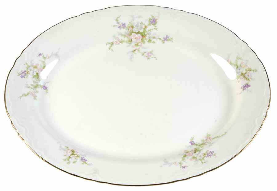 Jean 13" Oval Serving Platter by Homer Laughlin -1