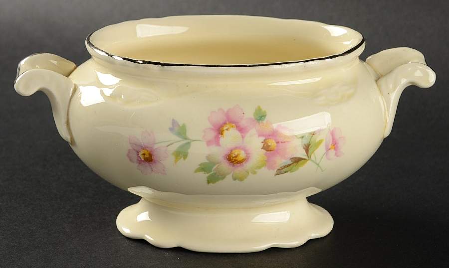 JJ59 Sugar Bowl No Lid by Homer Laughlin -1