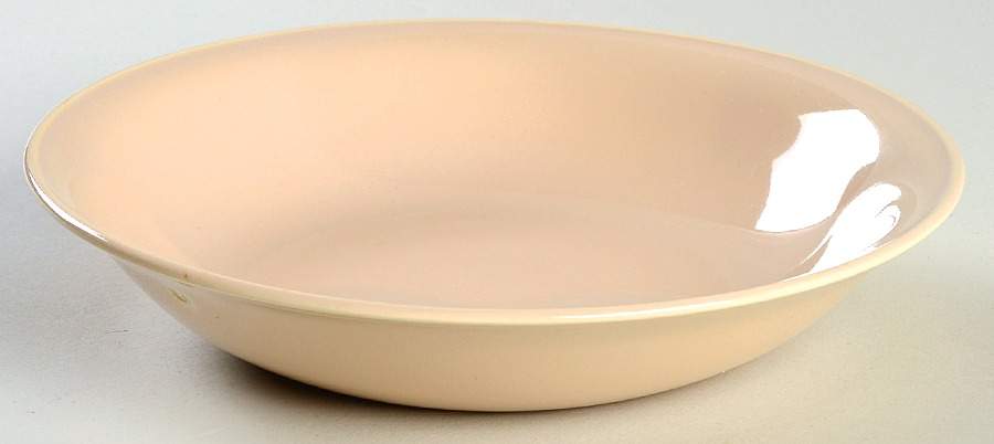 Jubilee Cream Beige Coupe Soup Bowl by Homer Laughlin -1