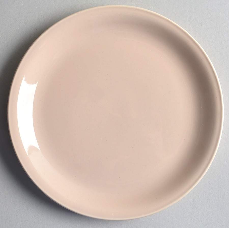 Jubilee Cream Beige Salad Plate by Homer Laughlin -1