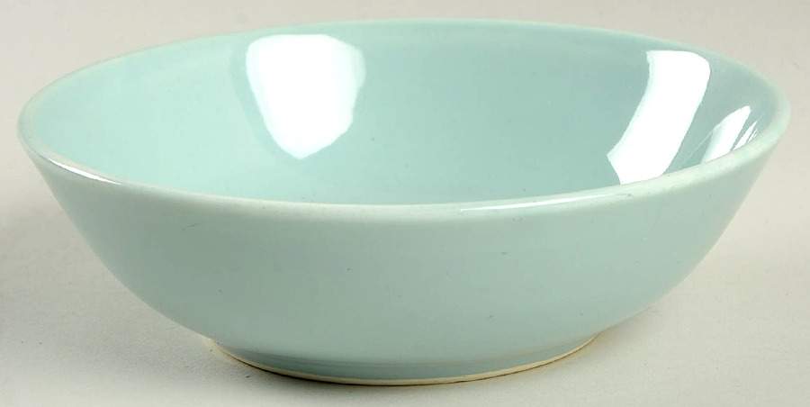 Jubilee Celadon Green Fruit/Dessert (Sauce) Bowl by Homer Laughlin -1