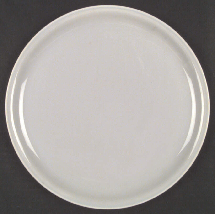Jubilee Mist Grey Dinner Plate by Homer Laughlin -1