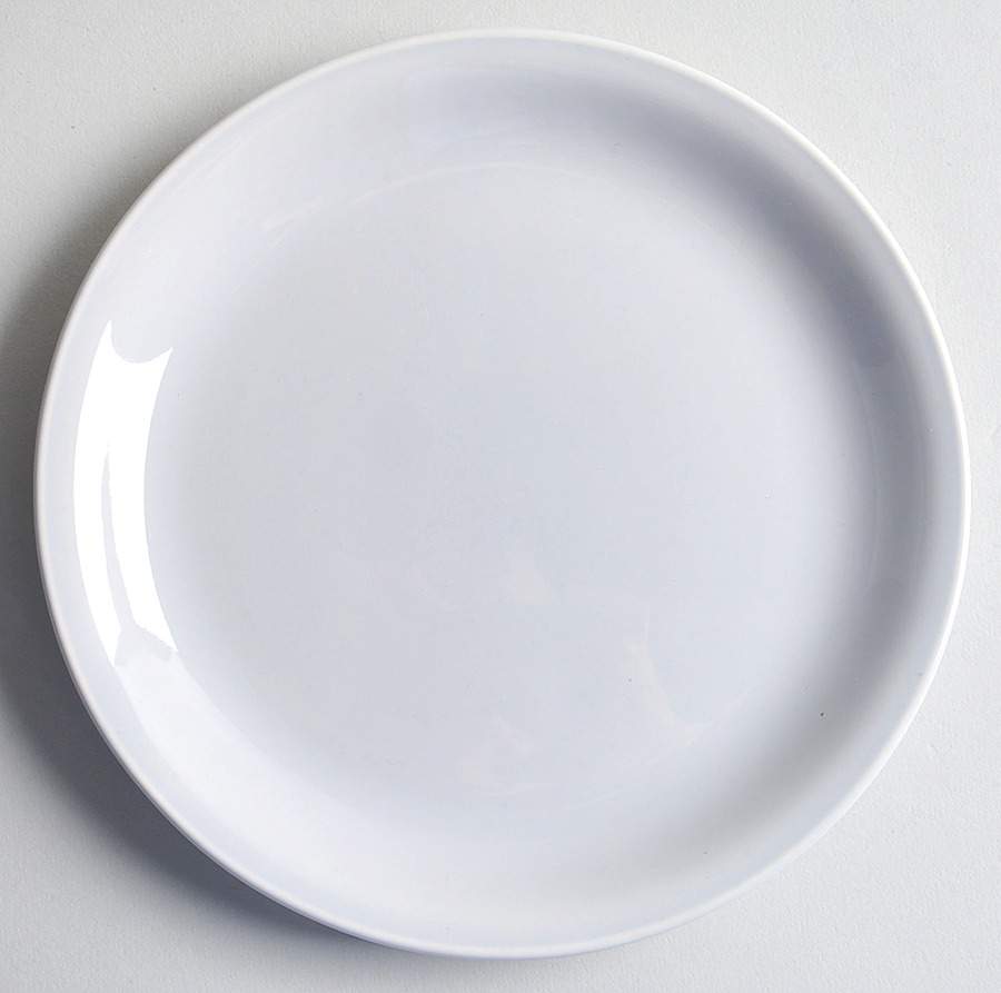 Jubilee Mist Grey Salad Plate by Homer Laughlin -1