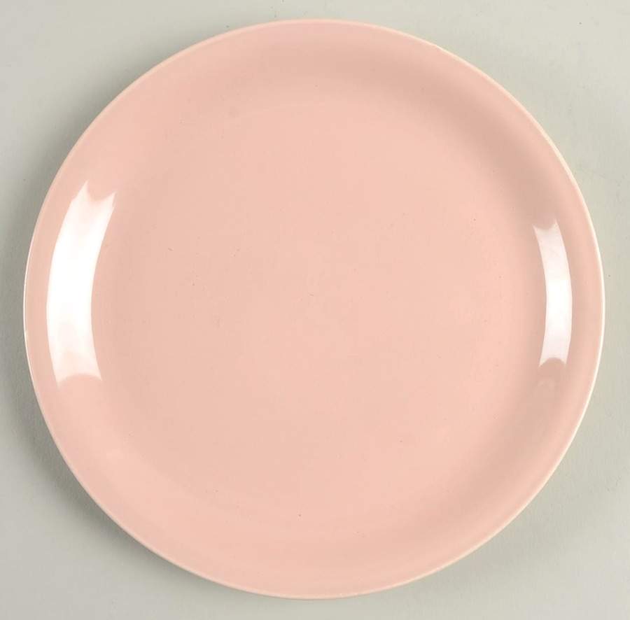 Jubilee Shell Pink Salad Plate by Homer Laughlin -1