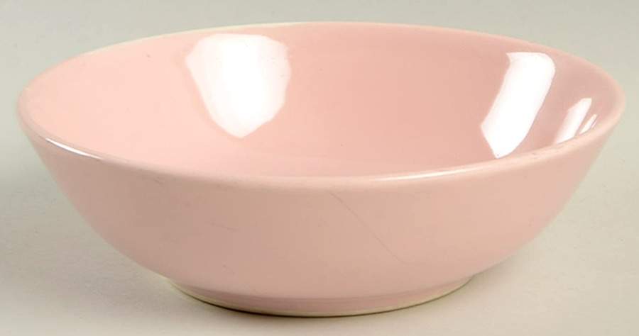 Jubilee Shell Pink Fruit/Dessert (Sauce) Bowl by Homer Laughlin -1