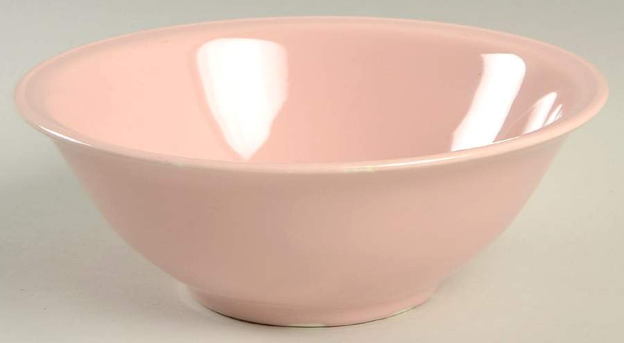 Jubilee Shell Pink Coupe Cereal Bowl by Homer Laughlin -1