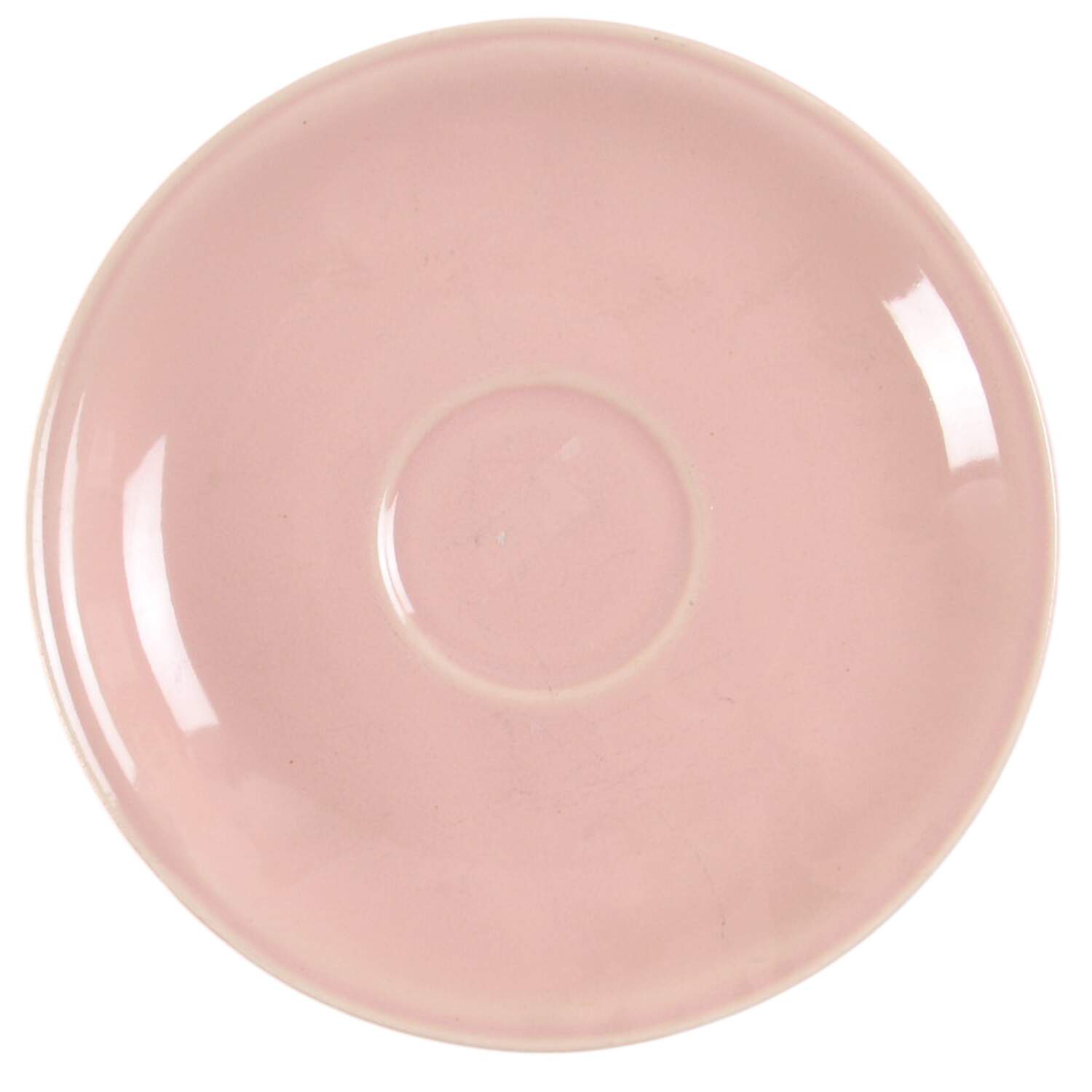 Jubilee Shell Pink Saucer by Homer Laughlin -1