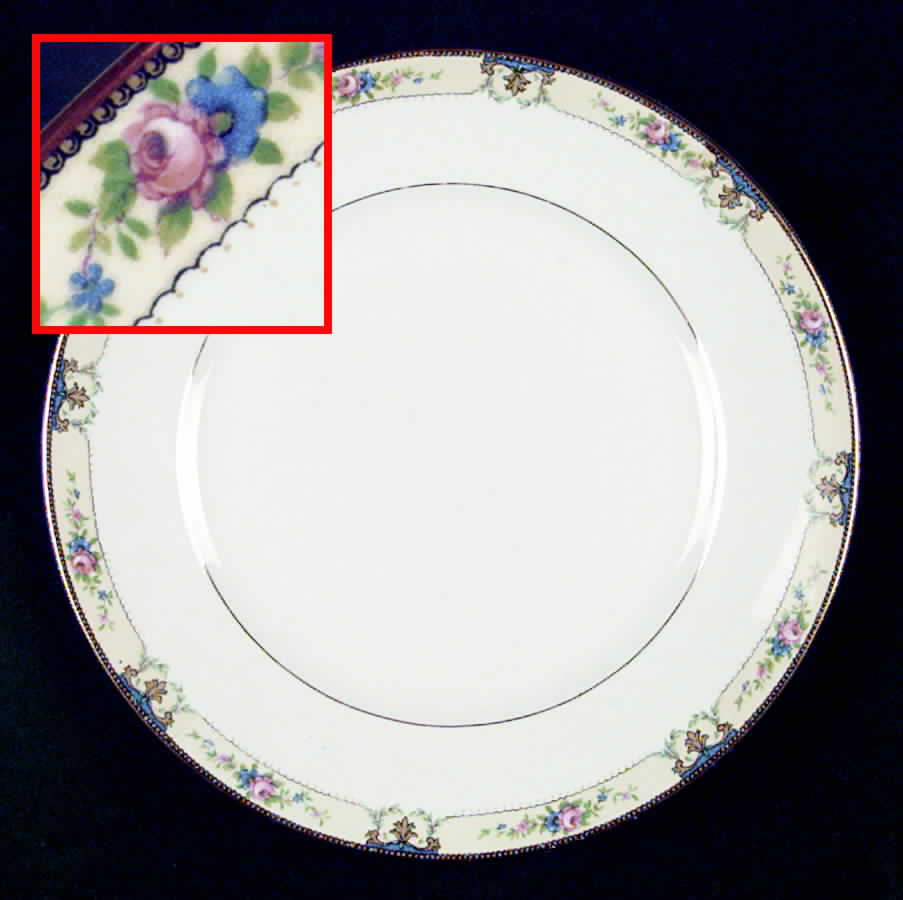 K3577m Luncheon Plate by Homer Laughlin -1