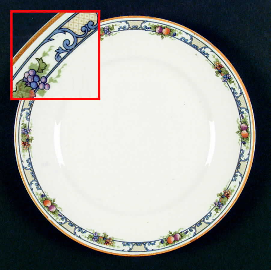 K8677 Dinner Plate by Homer Laughlin -1