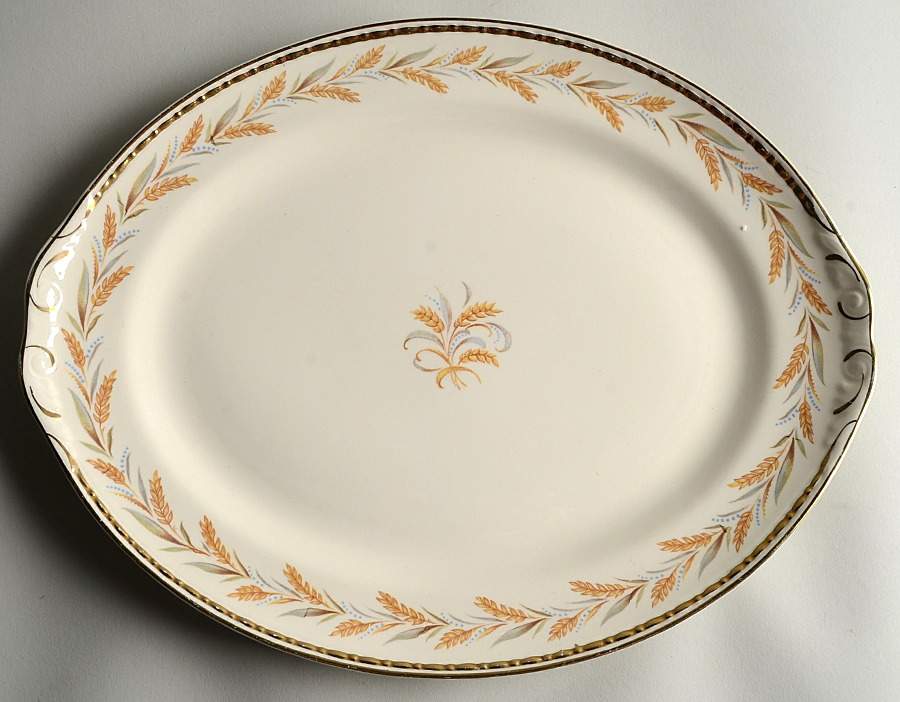 Kingston 13" Oval Serving Platter by Homer Laughlin -1