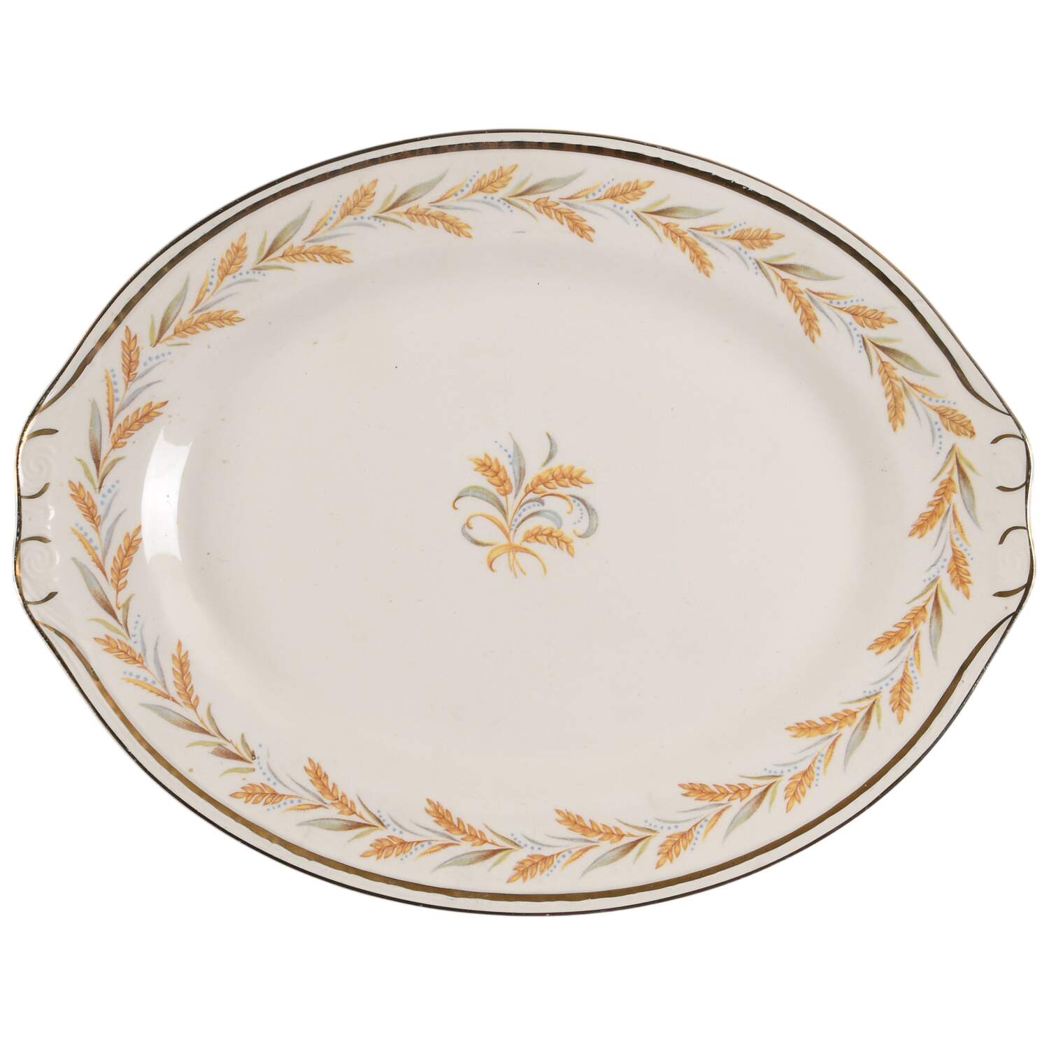 Kingston 11" Oval Serving Platter by Homer Laughlin -1