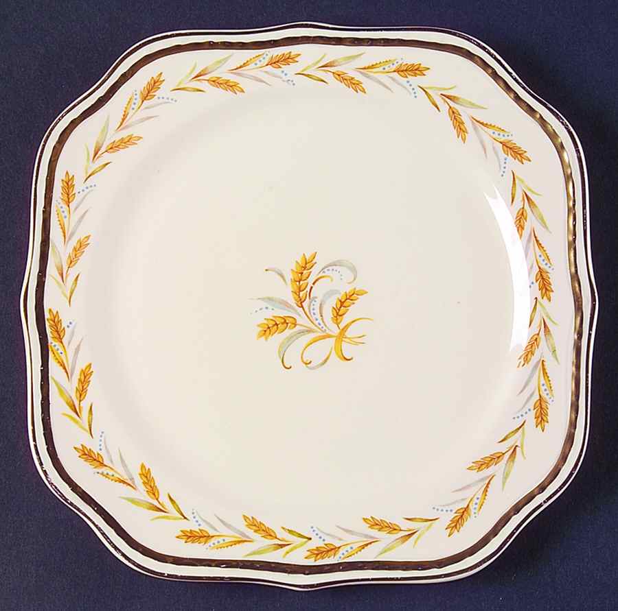 Kingston Square Salad Plate by Homer Laughlin -1