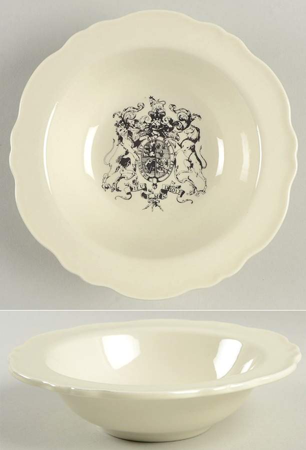 King's Arm Tavern-Williamsburg Rim Cereal Bowl by Homer Laughlin -1