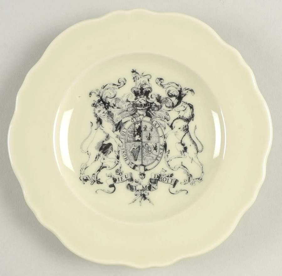 King's Arm Tavern-Williamsburg Bread & Butter Plate by Homer Laughlin -1