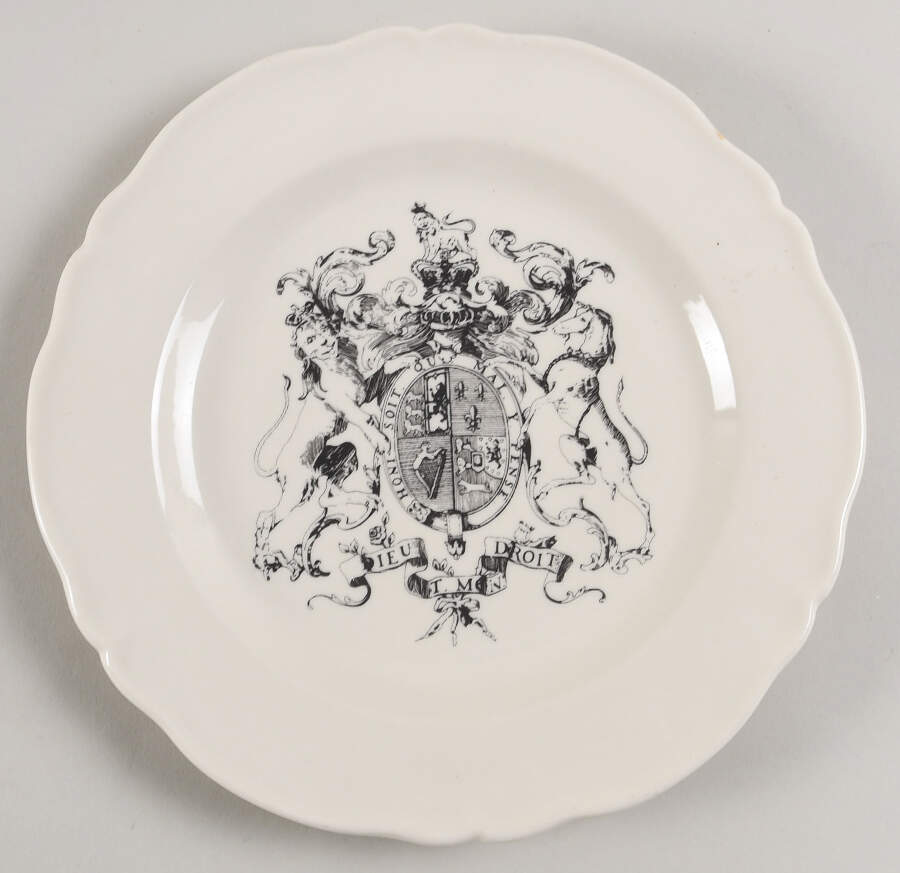King's Arm Tavern-Williamsburg Salad Plate by Homer Laughlin -1