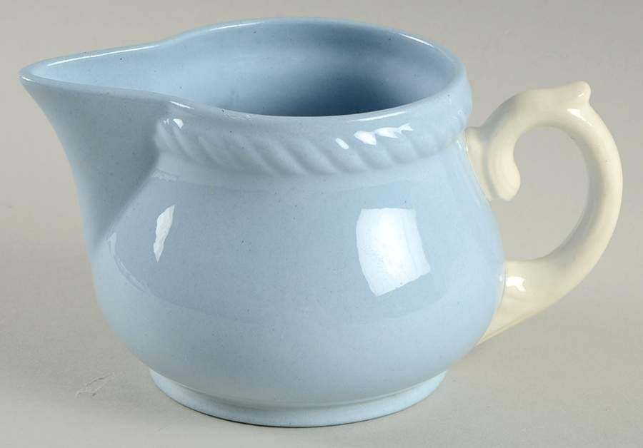 Kraft Blue Creamer by Homer Laughlin -1