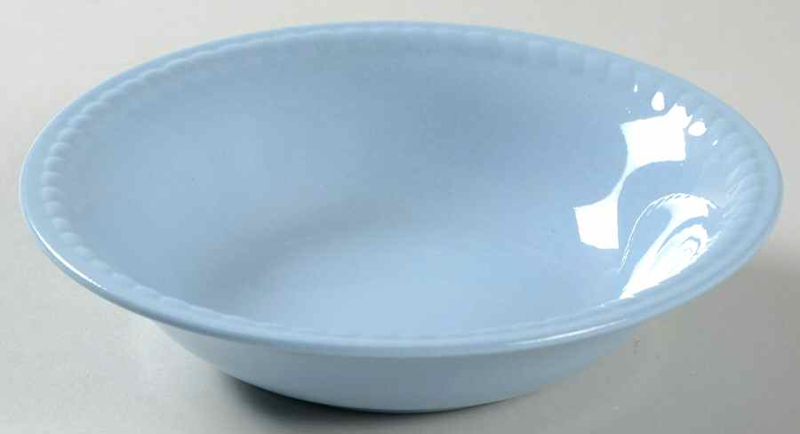 Kraft Blue Fruit/Dessert (Sauce) Bowl by Homer Laughlin -1