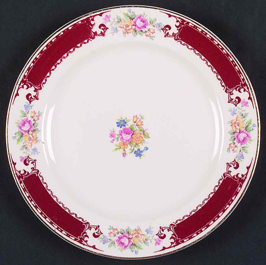 Lady Alice Dessert/Pie Plate by Homer Laughlin -1