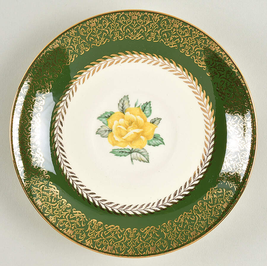 Lady Greenbriar Saucer by Homer Laughlin -1