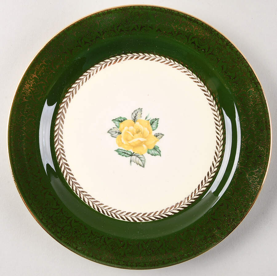 Lady Greenbriar Salad Plate by Homer Laughlin -1