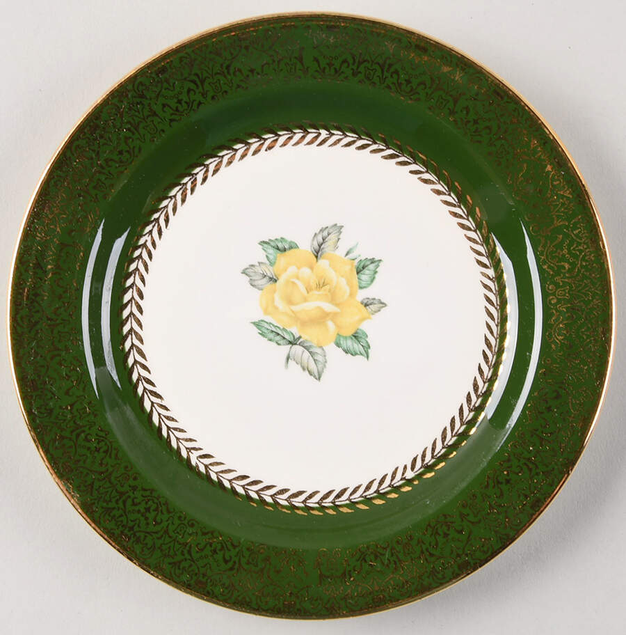 Lady Greenbriar Bread & Butter Plate by Homer Laughlin -1