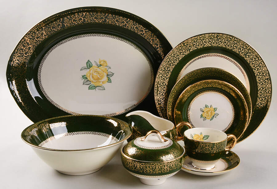 Lady Greenbriar 45 Piece Starter Set by Homer Laughlin -1