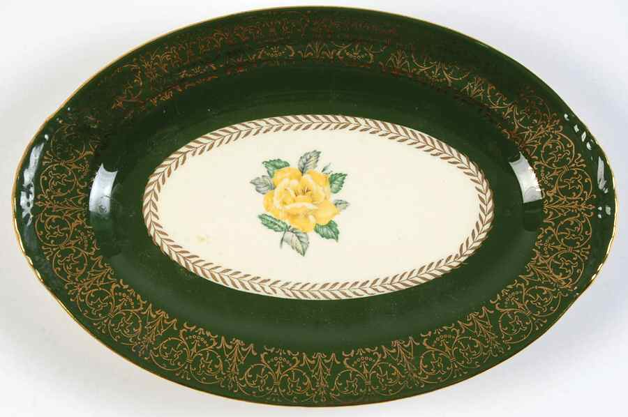 Lady Greenbriar Relish/Gravy Underplate by Homer Laughlin -1