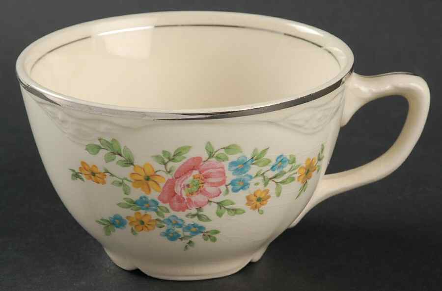 Louise Flat Cup by Homer Laughlin -1