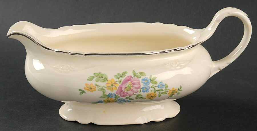 Louise Gravy Boat by Homer Laughlin -1