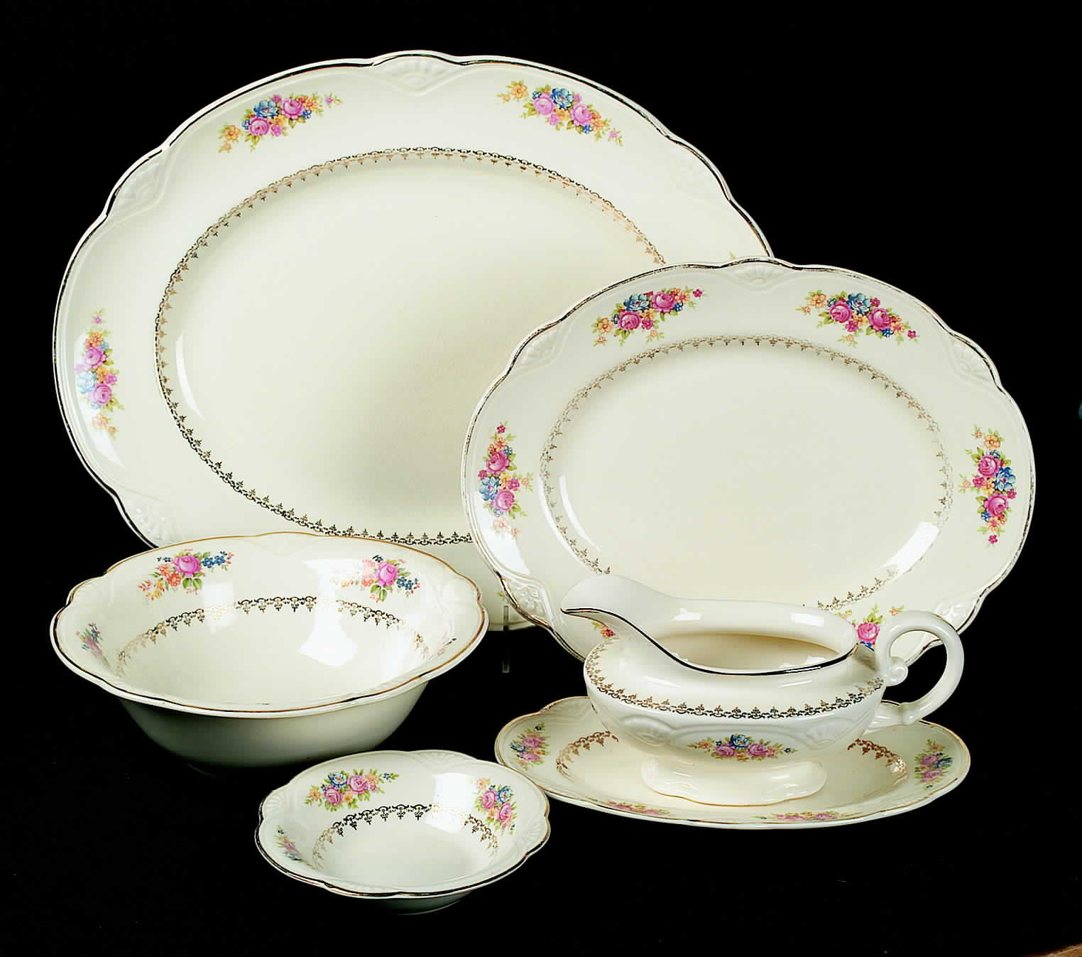 M203 11" Oval Serving Platter by Homer Laughlin -1