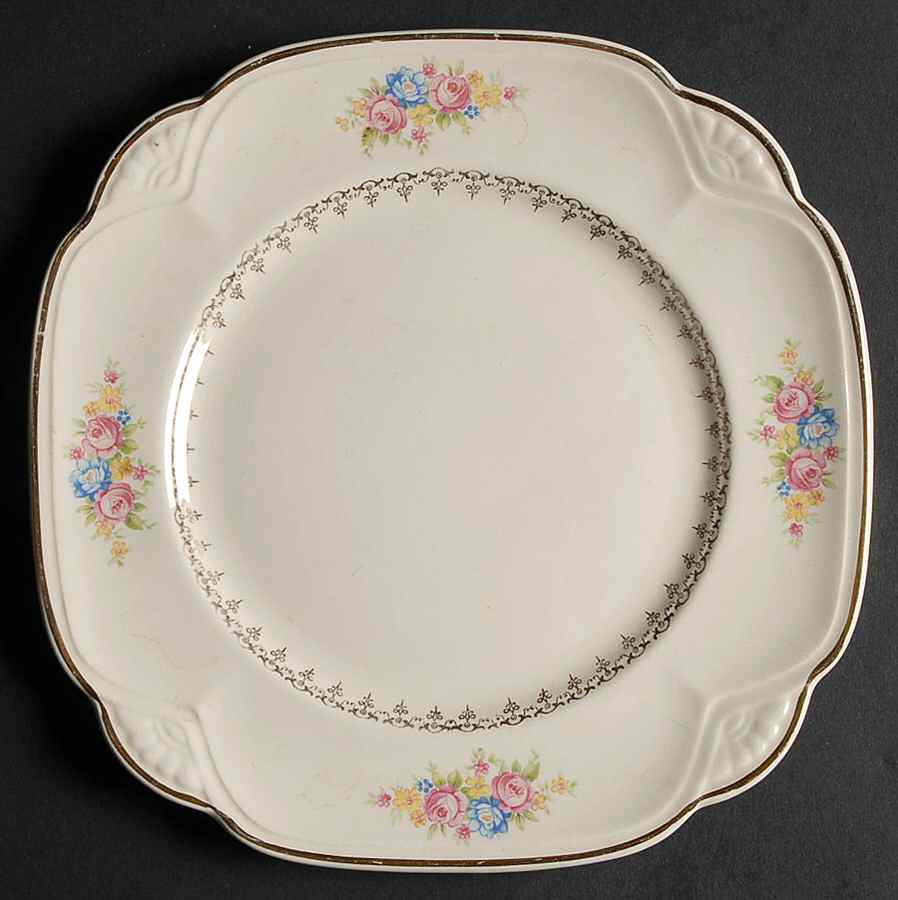 M203 Square Salad Plate by Homer Laughlin -1