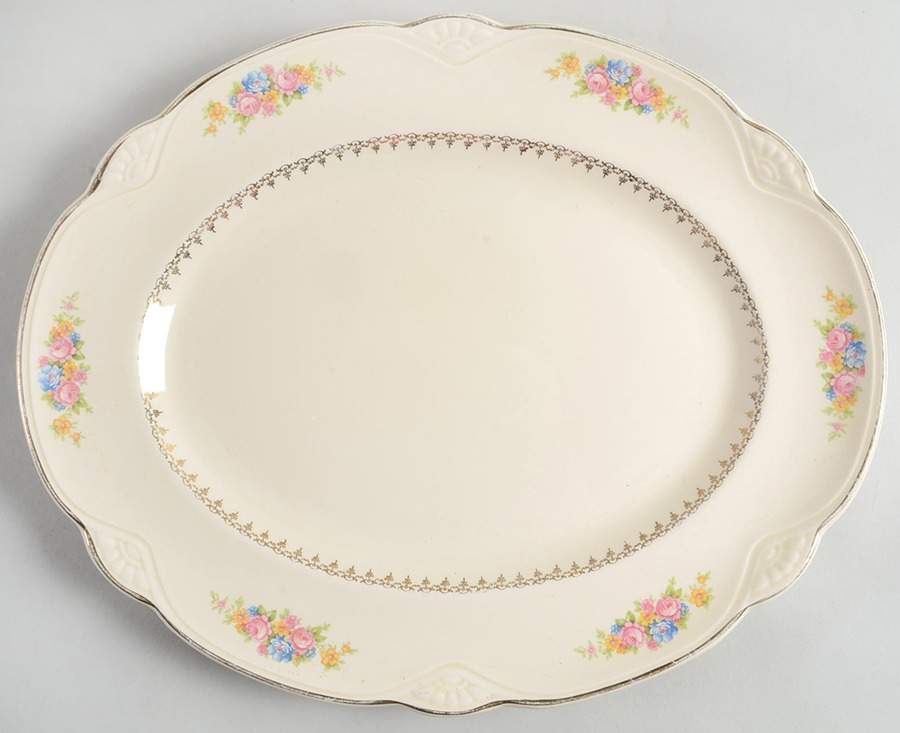 M203 15" Oval Serving Platter by Homer Laughlin -1