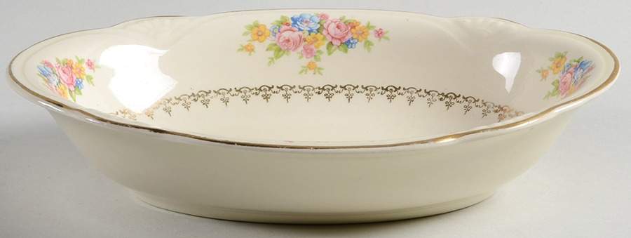 M203 9" Oval Vegetable Bowl by Homer Laughlin -1