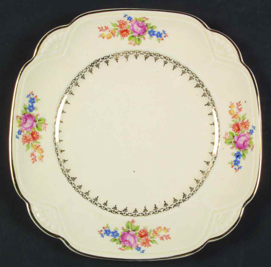 M207 Square Salad Plate by Homer Laughlin -1